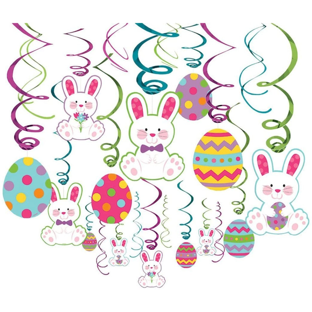 Easter Mega Value Pack Swirl Decorations