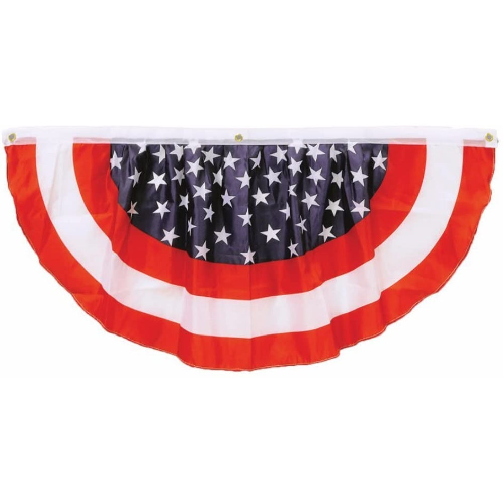Stars & Stripes Fabric Bunting Stars Stripes Fabric Bunting, IN-13730486
