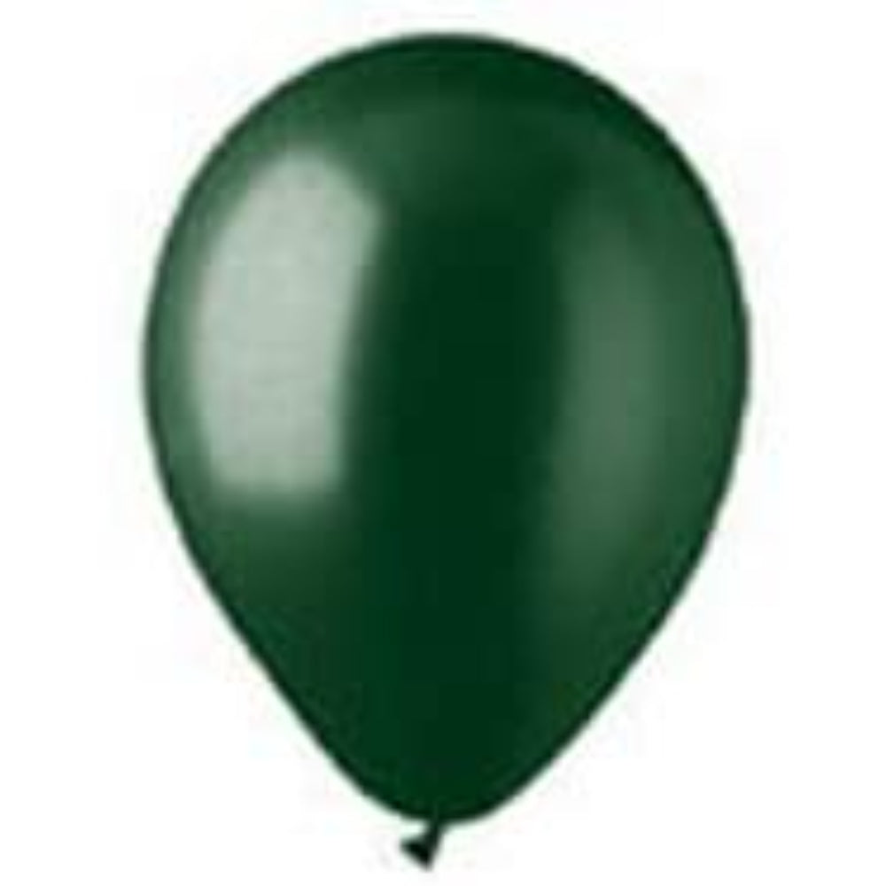 Green Metallic Latex Balloon