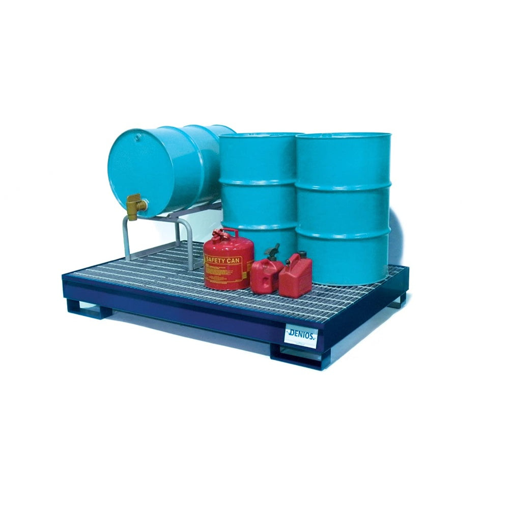 Spill Containment Parking Pads End Panel Fabrication.Replacement End Panels W/Ramps, 1-Piece, Beefed Up To 5/16" Steel 12 Ft W By 7Ft L