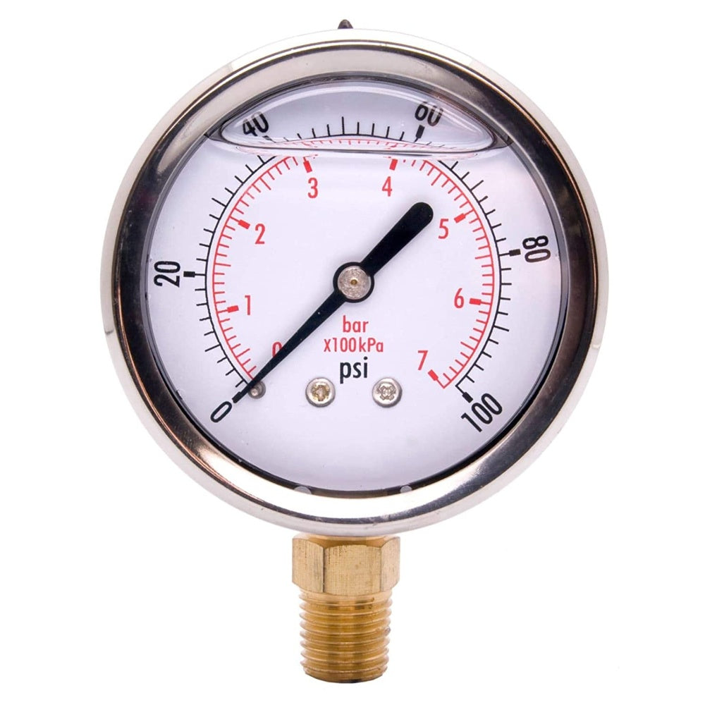 Gage, Pressure, Dial Indicating, Pump Discharge, 3.55 Inches, 30-0-600 Psi 1452881-0004