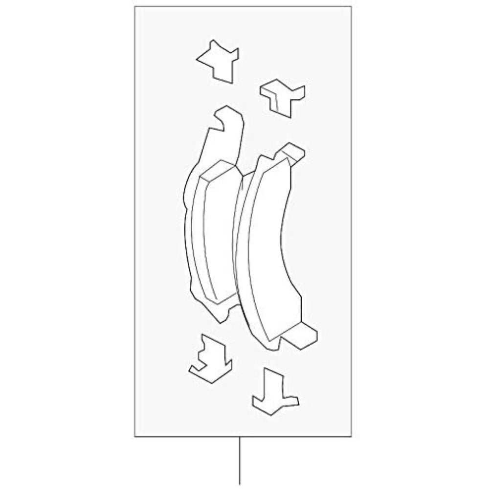 Lining Kit, Brake 8C2Z-2200-A
