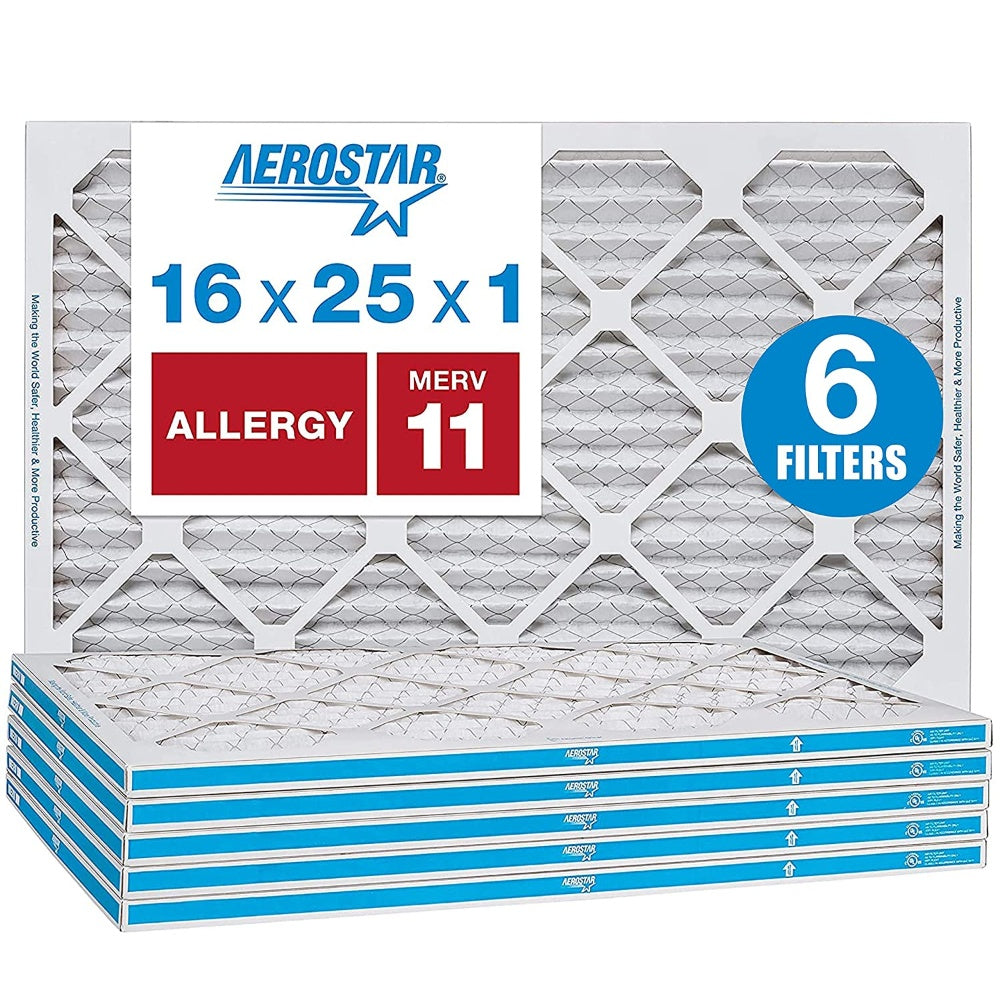 Filter Element, Air Conditioning, Pocket Air Filter, Yellow, 24 X 24 X 29 Inches 6B640