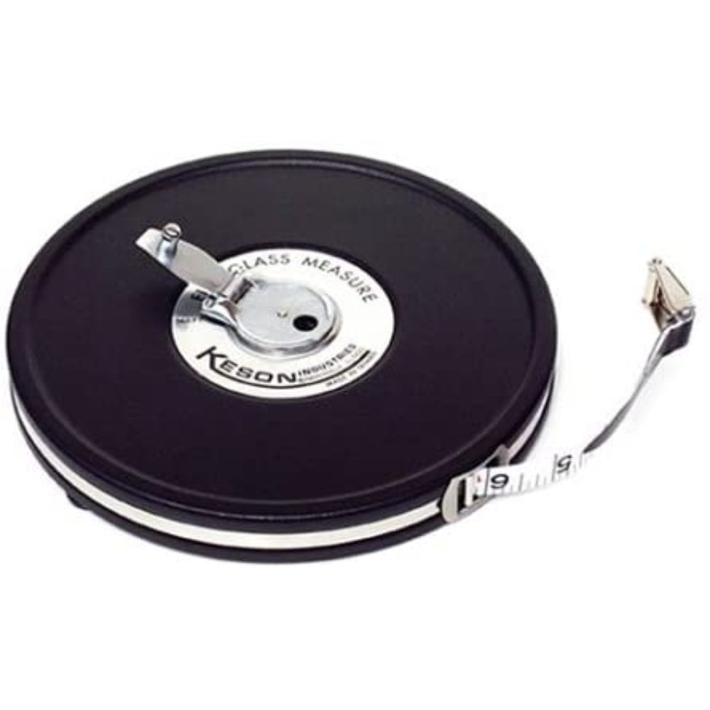 Tape Measure, Long, Black, 1/2" X 100',  MC-18-100