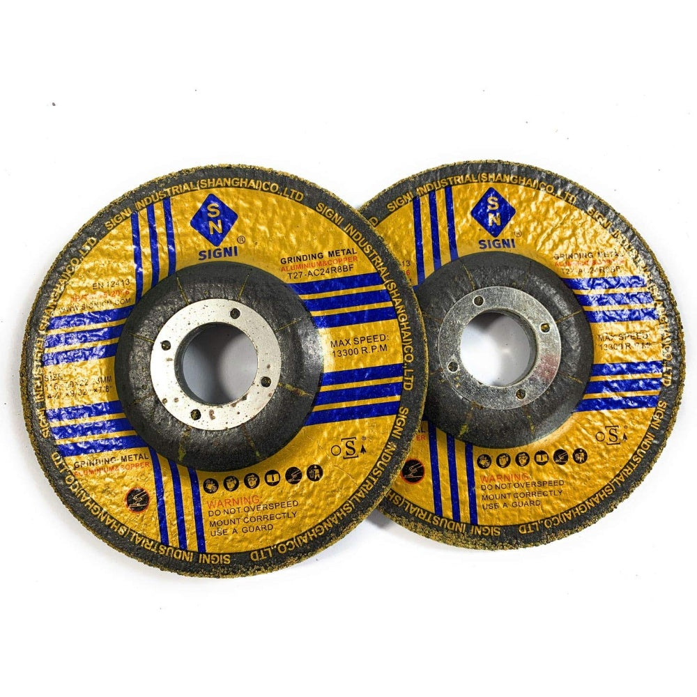 Wheel, Abrasive, Aluminum Oxide, 4 X 0.62 X 0.3 Inches (25 Ea Per Pack) 316-820