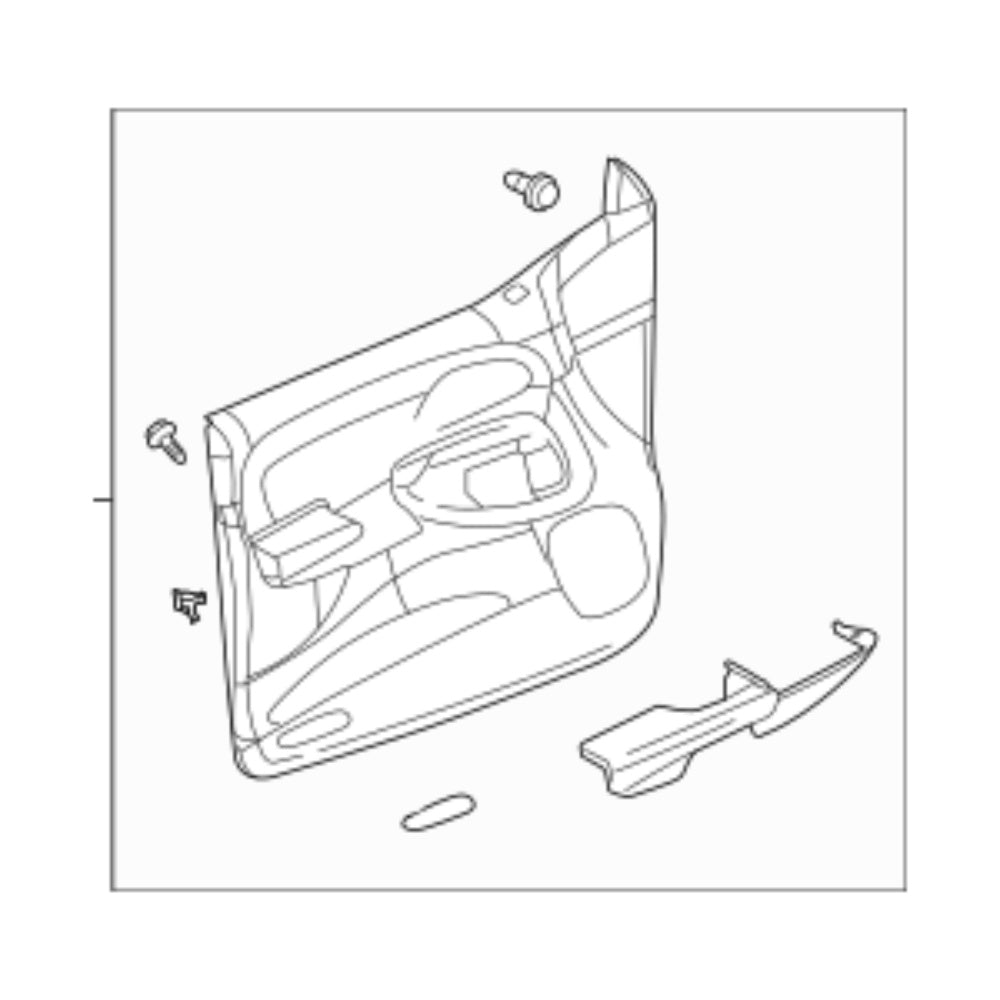 Panel, Body, Vehicular, Passenger Side, Plastic, 38 X 29 Inches 25933504
