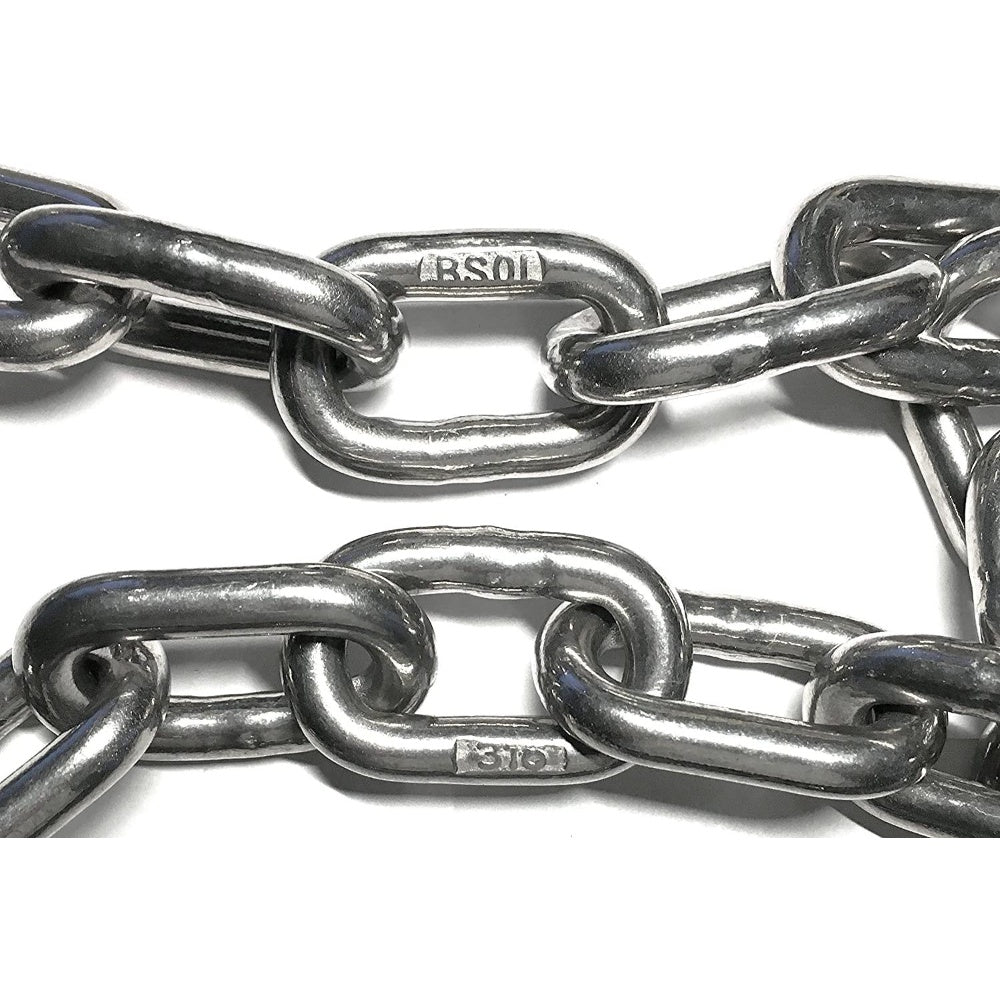 Chain, Link, Galvanized Steel, 10 X 28 Mm CHAIN 3/8 (10 MM) PROOF COIL CHAIN P/N: H0110-0611