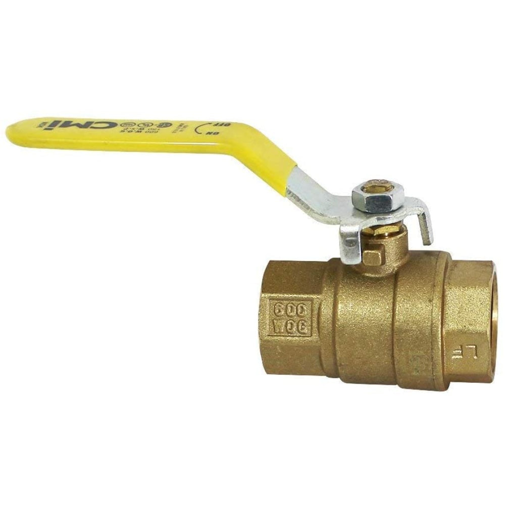 Valve, Ball, Brass, 1/2 Inch BALLVALVE-1/2