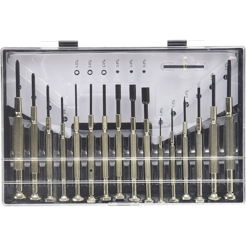Screwdriver Set Jewelers 16 Pc 38014
