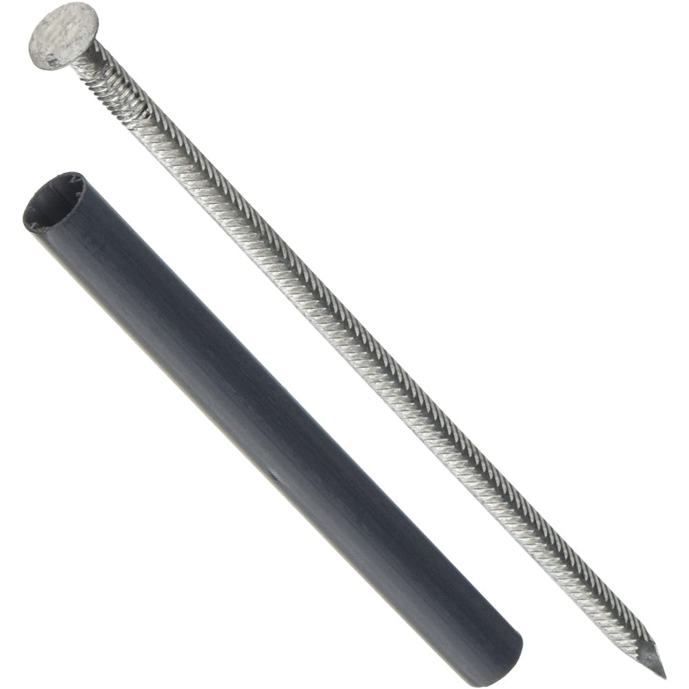 Nail, Gutter, W/Ferrules, Aluminum, Brown, 7 X 5 Inches 2504319
