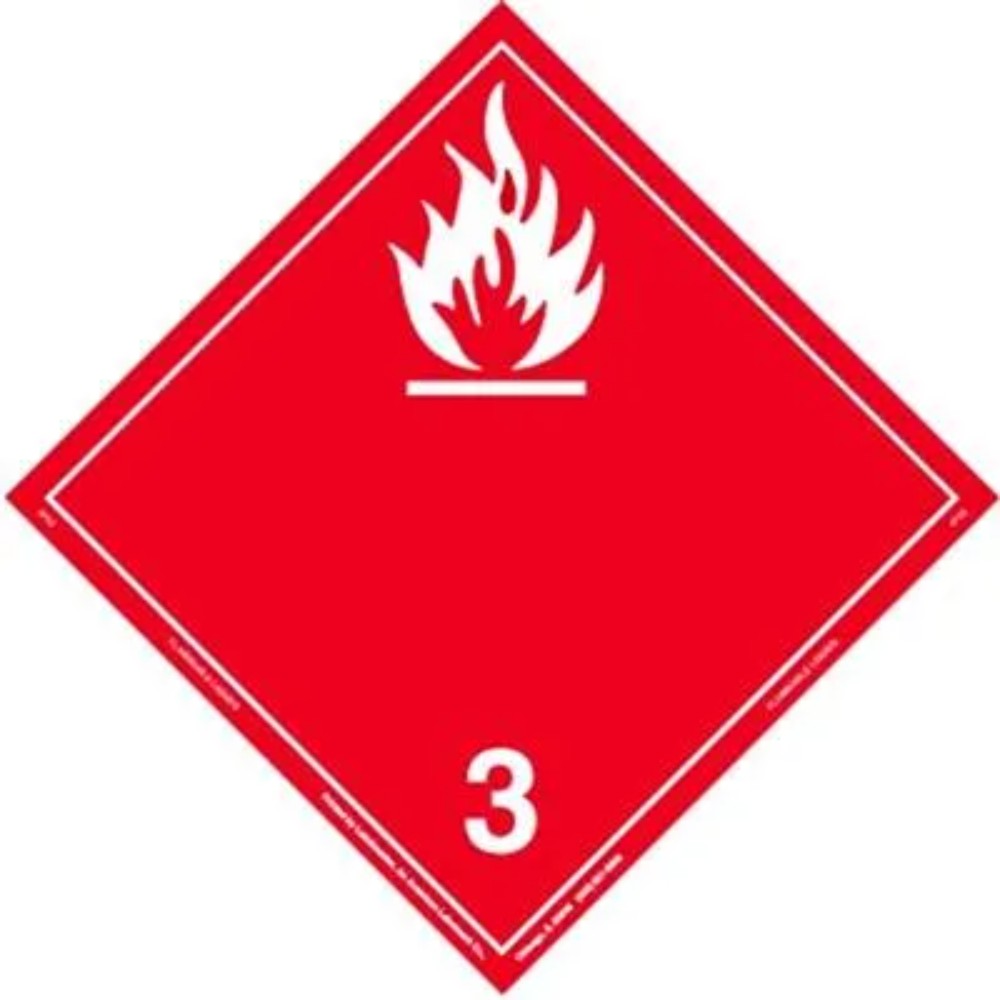 Non-Flammable Gas Placard, Class 2, International, Permanent Vinyl, 273 X 273Mm, Pack Of 25. Custom Placards. Ipv2