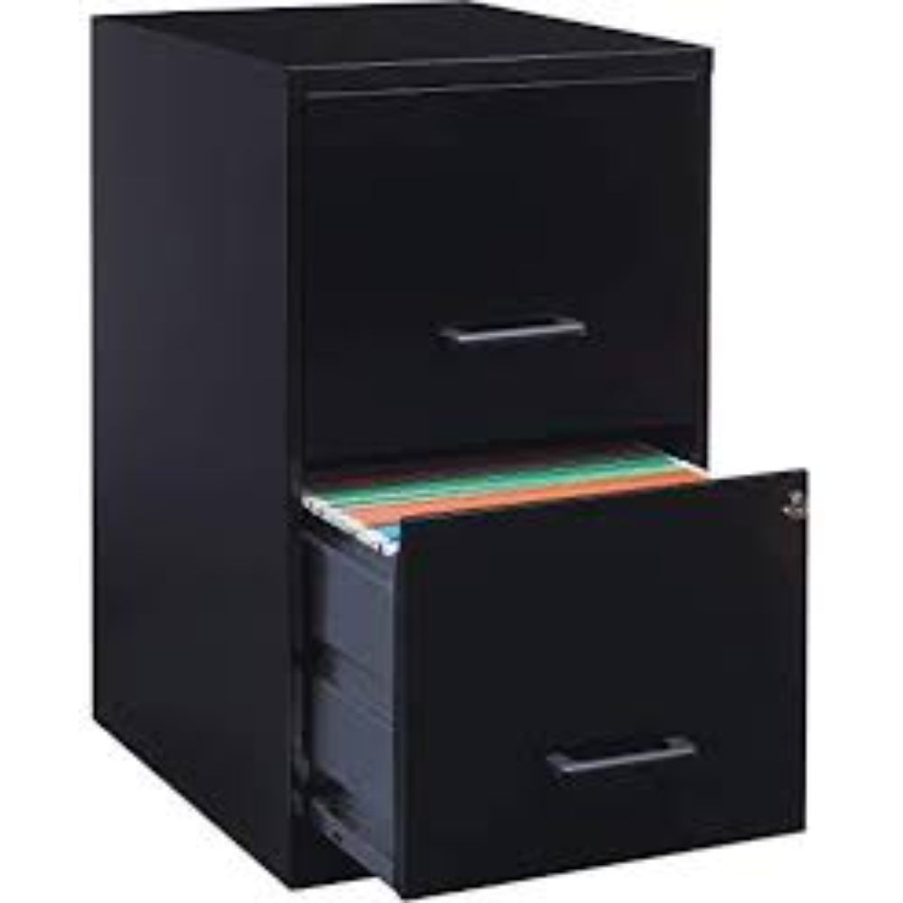 Cabinet, Metal, File, 2 Drawer, 24-1/2" X 14-1/4"  X 18" LOCALLY FABRICATED WITH CASTERS