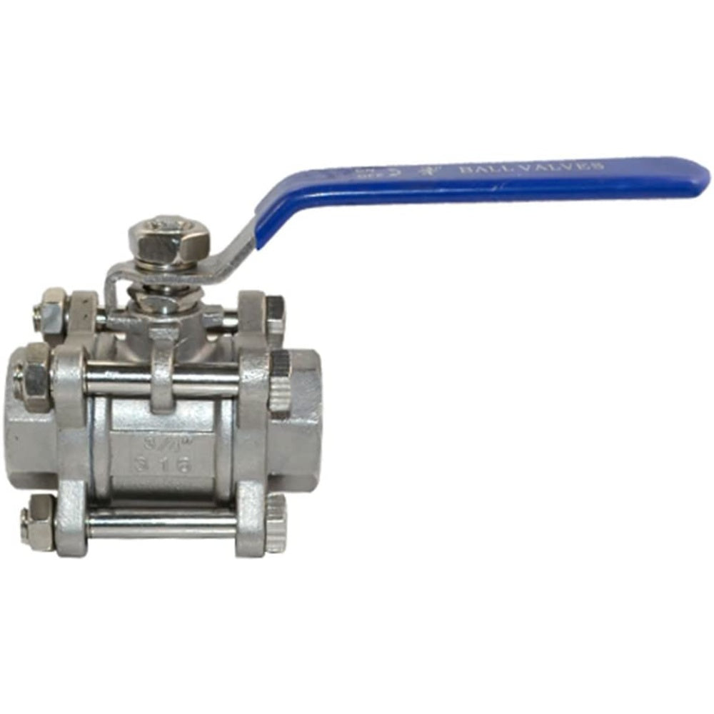 Valve, Ball, Threaded, Stainless Steel, 3/4 Inch SERIES 100-3/4