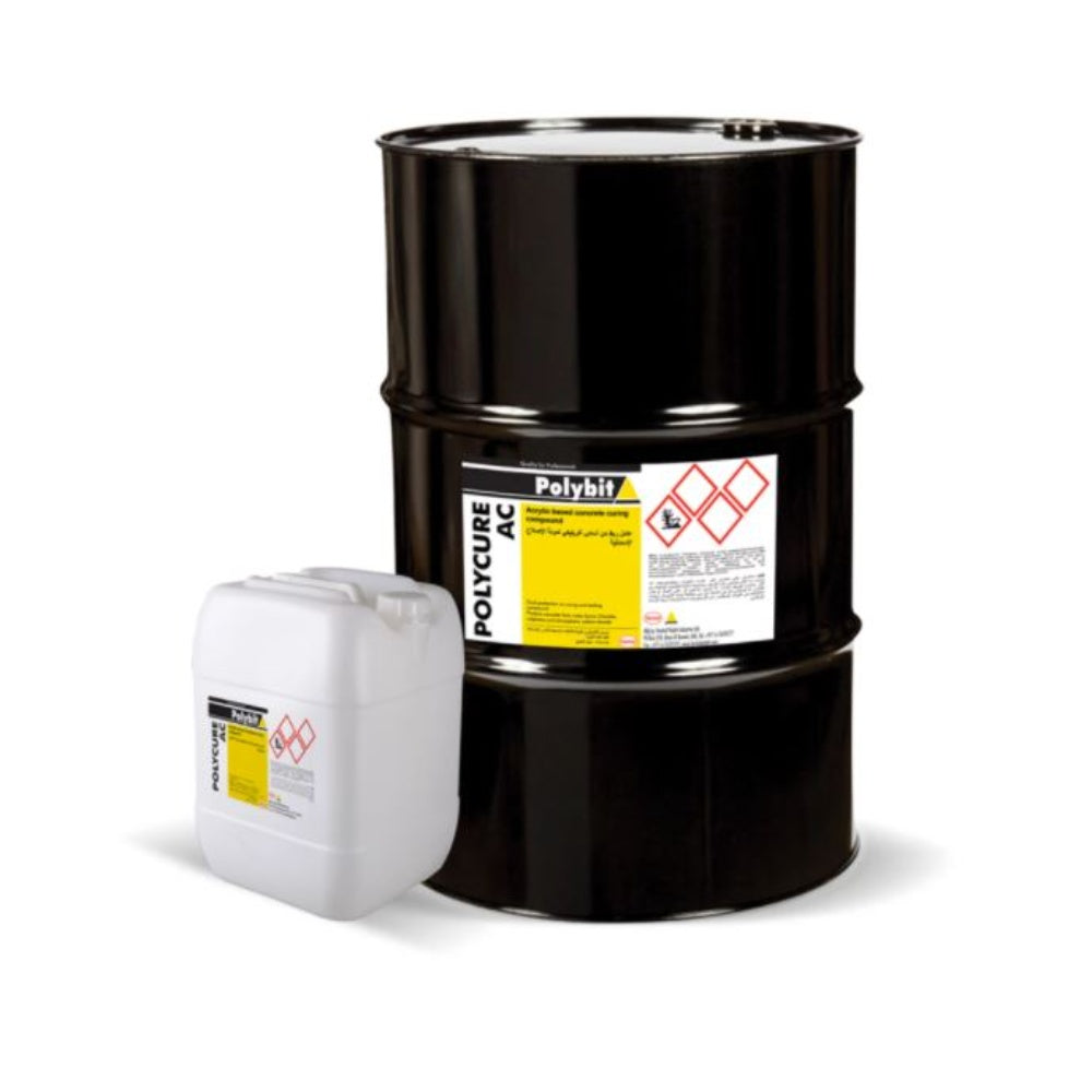 Polycure Ac Acrylic Based Concrete Curing Compound, 200 Liter Drum