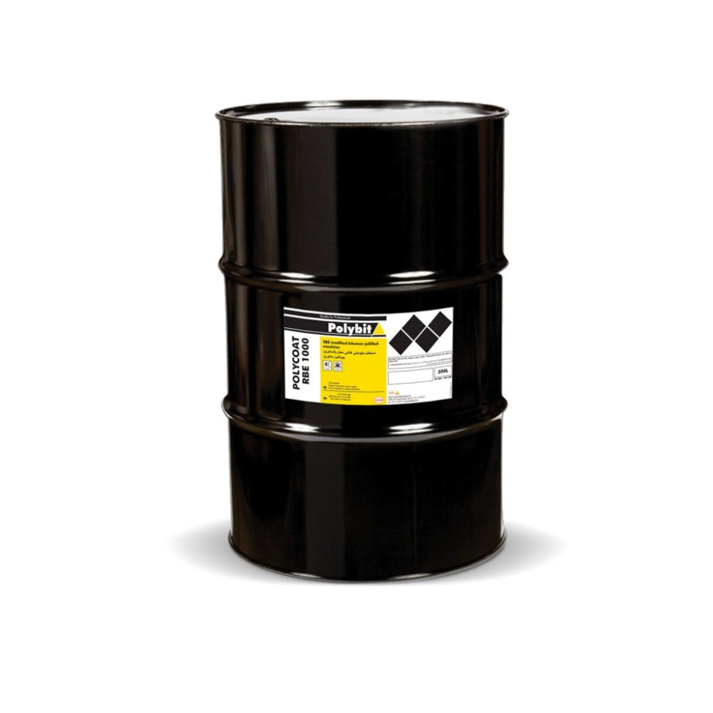 Polycoat Rbe, Rubberized Bitumen Emulsion 200 Liter Drum