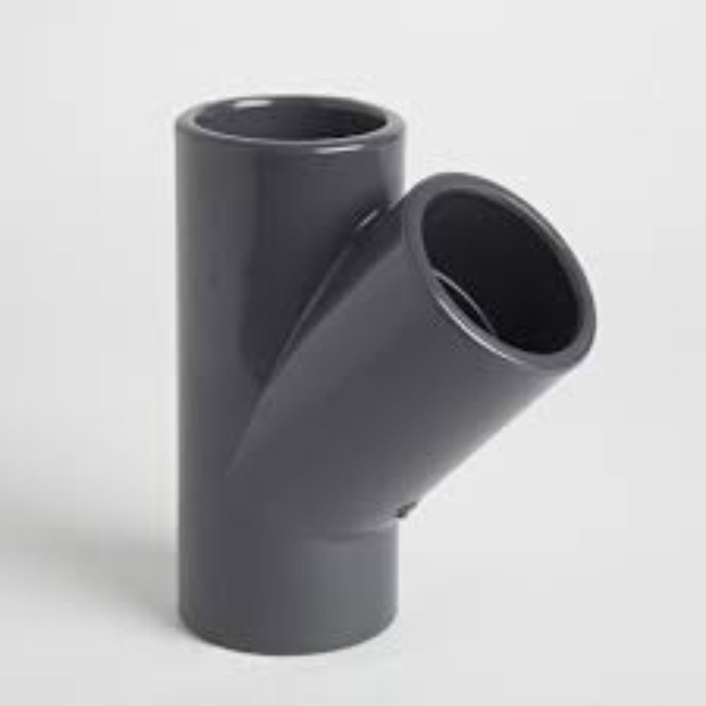 Y Branch, Upvc Pn16, 63Mm, 45°