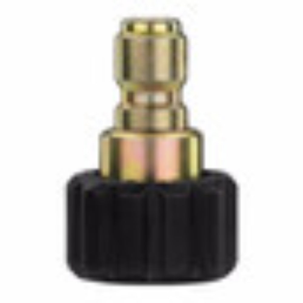 Pressure Hose With Male And Female Fittings, Size: 3/8" X 100 Ft With Hose Fittings M22 Female X 14 Mm Adaptor Coupling