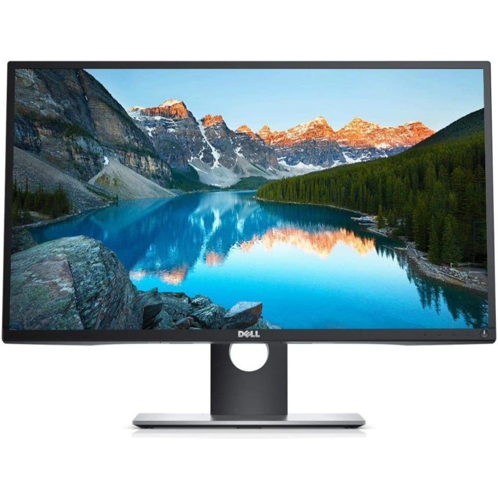 Monitor, Dell P2417H Led Monitor 24 (23.8 Viewable) 1920 X 1080 Full Hd (1080P) Ips 250 Cd/M² P2417H