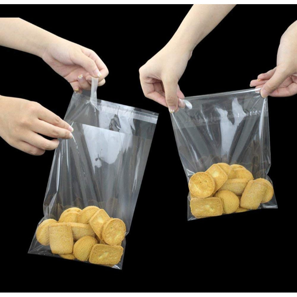 Bag, Plastic, Clear, 14 X 22 Inches SIZE: 35 X 50 CMS