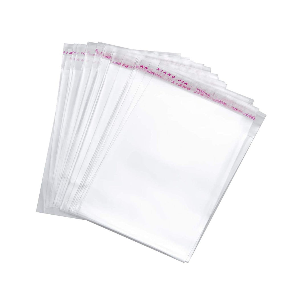 Bag, Plastic, Clear, 14 X 22 Inches SIZE: 35 X 50 CMS