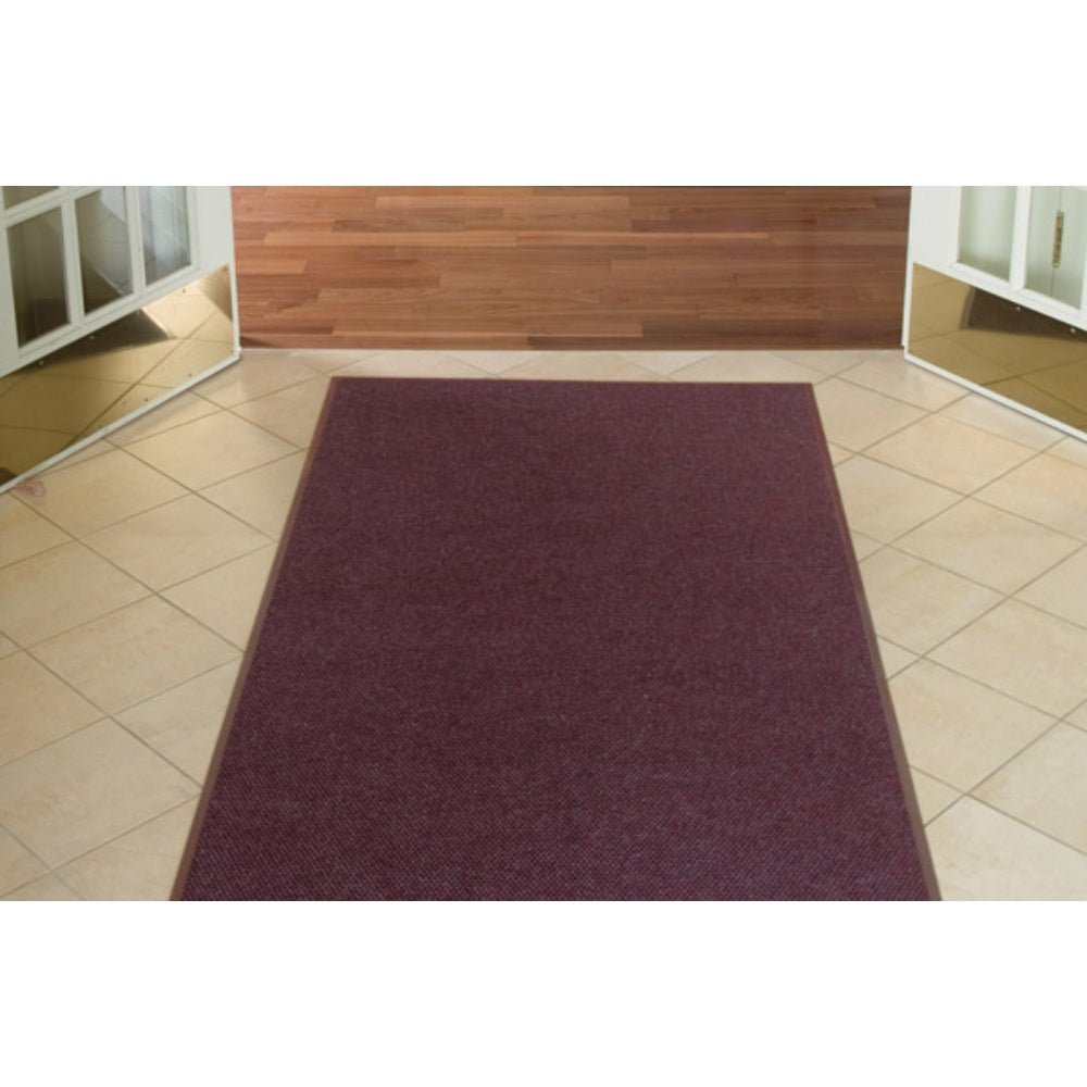 Carpet, Entrance Mat, Tufted Olefin, Cut-Pile, Heather Brown, 4 X 6 Feet 4’X6’-HB