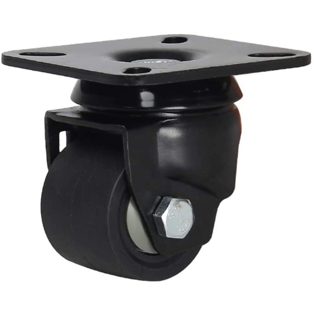 Wheels 2 inch 2.5 inch 3 inch nylon low center of gravity damper for shelf agricultural machinery furniture load 8bayfa (Size : B)