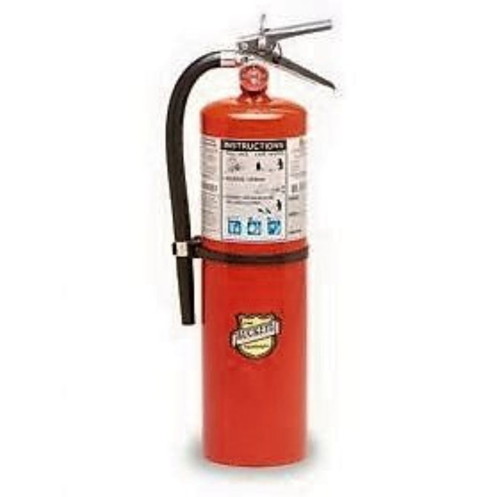Extinguisher, Fire, Dry Chemical, W/ Brass Valve, 10Lbs 11341