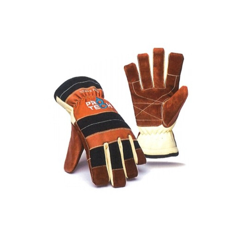 Gloves, Firefighting, Leather/Kevlar, Nfpa, Pt-8Tnksc