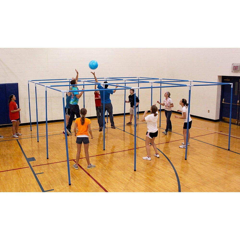 Game Set, 9 Square, Pvc, 18 X 18 Feet 9S-6