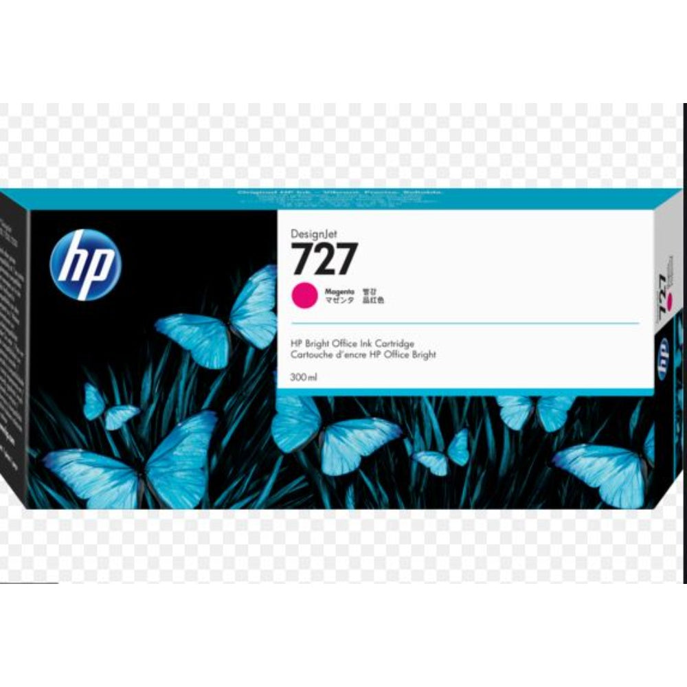 Hp 727 F9J77A 300-Ml Magenta Designjet Ink Cartridge