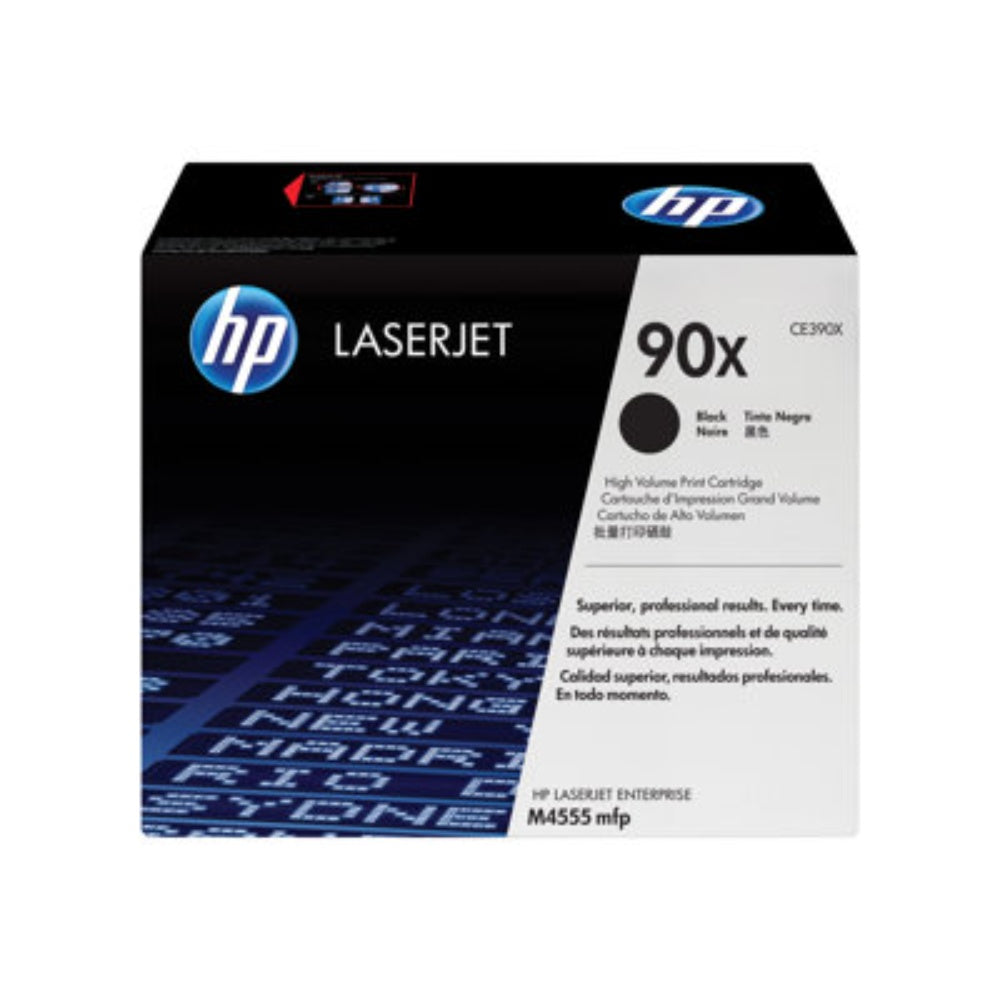 Hp Lj 600 M603 Hp 90X Black Laser Jet Toner Cartridge (Ce390Xc).