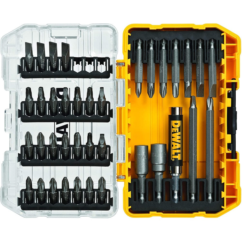 Screwdriver Set, # Of Pieces 37, Magnetic Bit Holder And Assorted Bits, Drill And Screw Bit, DW2163