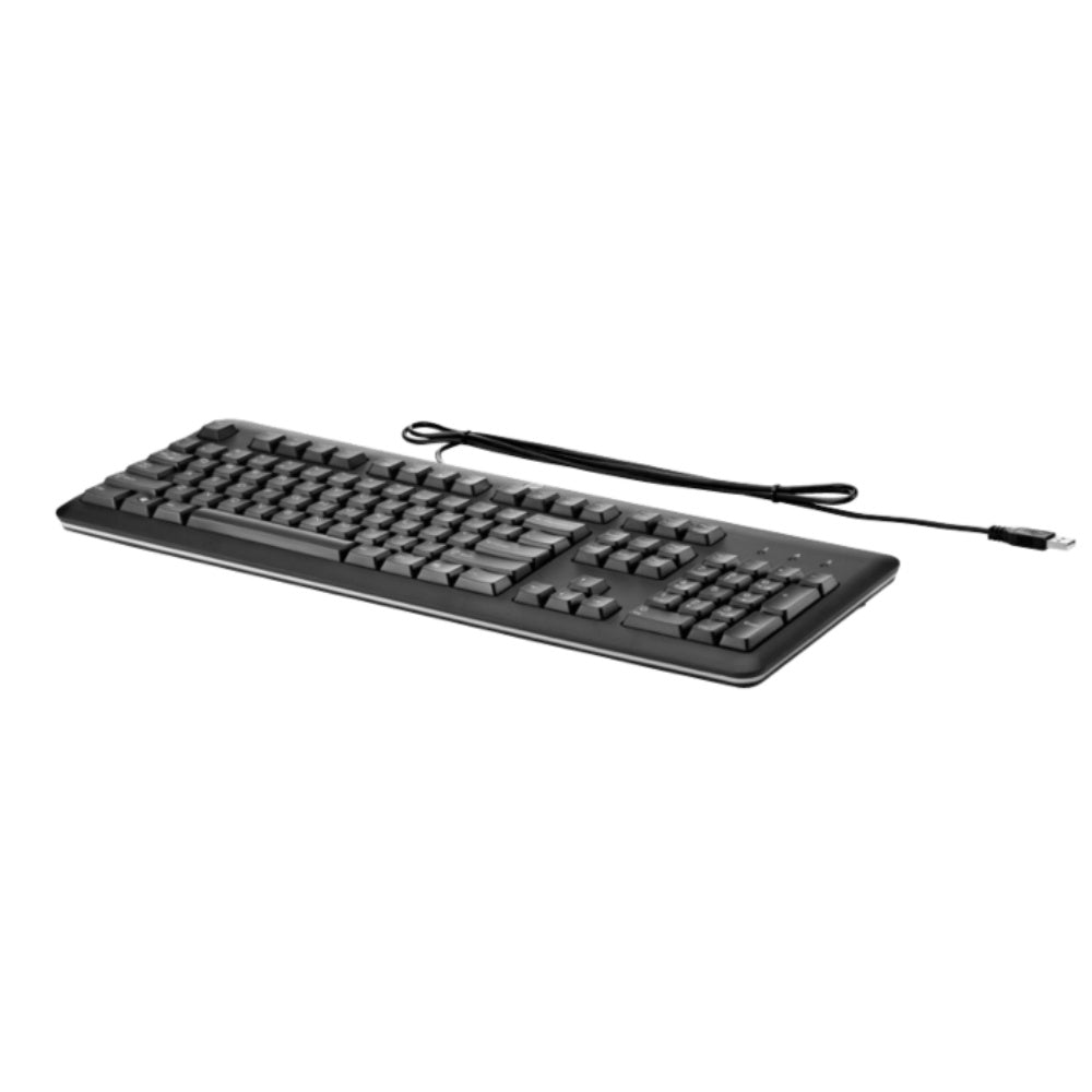 Computer Keyboard HP USB Keyboard Black # QY776AA