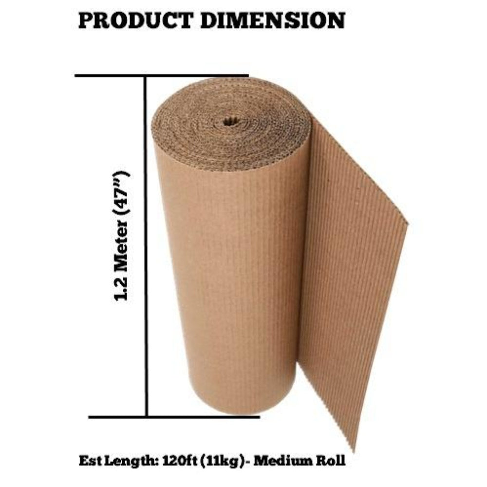 Corrugated Protection Paper Roll /Oluklu Koruma Kartonu
