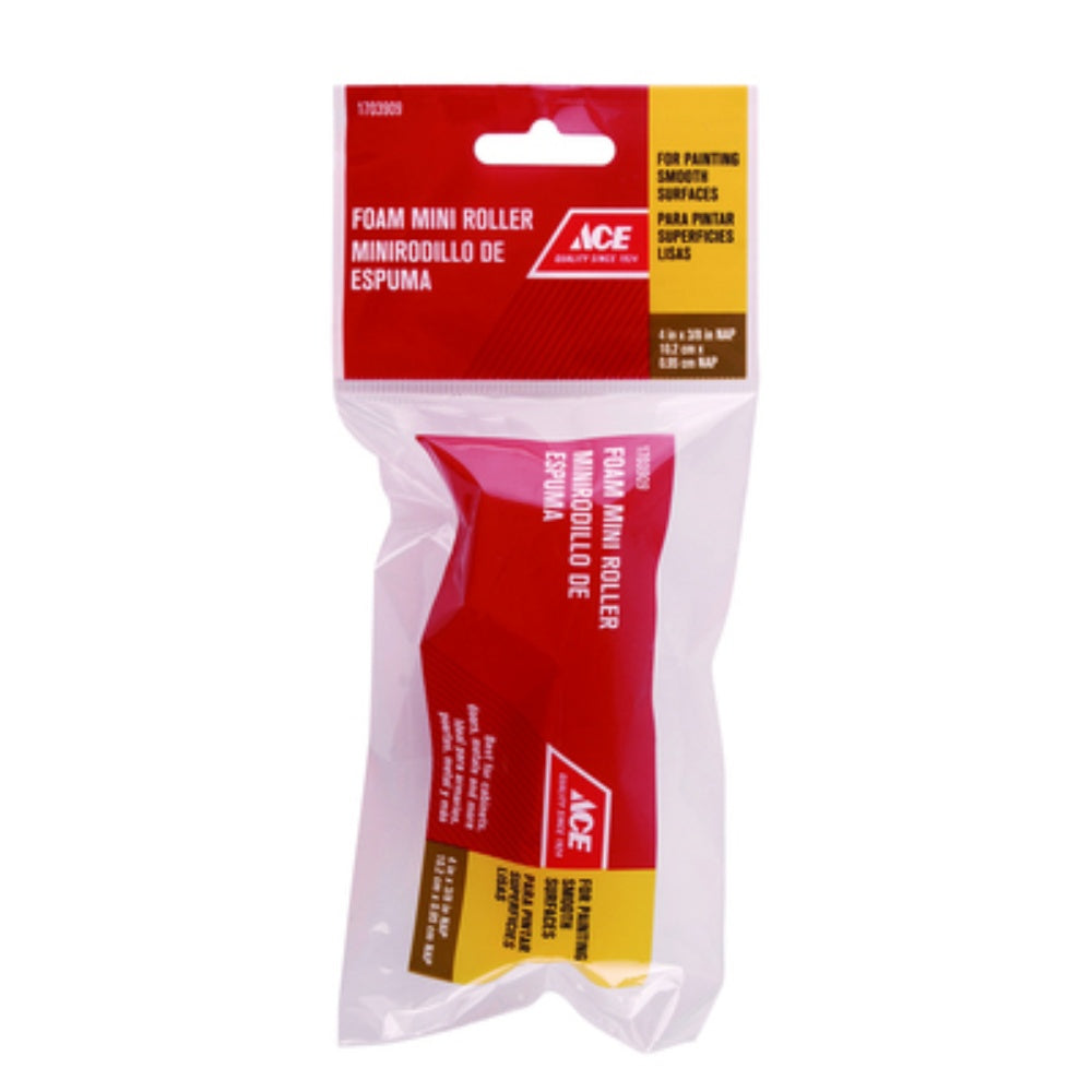 Paint Roller /Boya Rulosu Paint Roller Cover Mini 4In X 1/4In (101.6Mm X 6.4Mm) Foam