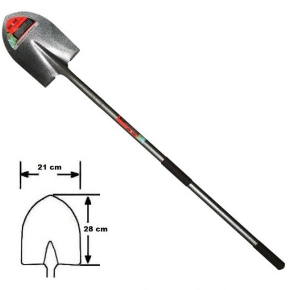 Shovel SHOVEL FIBER, Fiber Handle, Length: 1.5 mtr