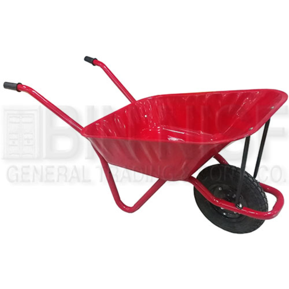 Wheel Barrow /El Arabasi WHEELBARROW RED 80 L - TUNALI (TURKEY) WITH PNEUMATIC WHEEL