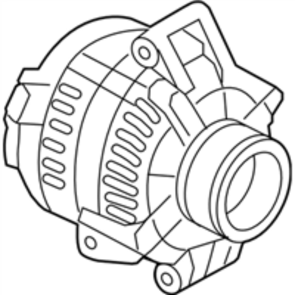 Generator, Engine Accessory (Alternator), Secondary, 12V, 120A 7C3Z-10346-Ccrm