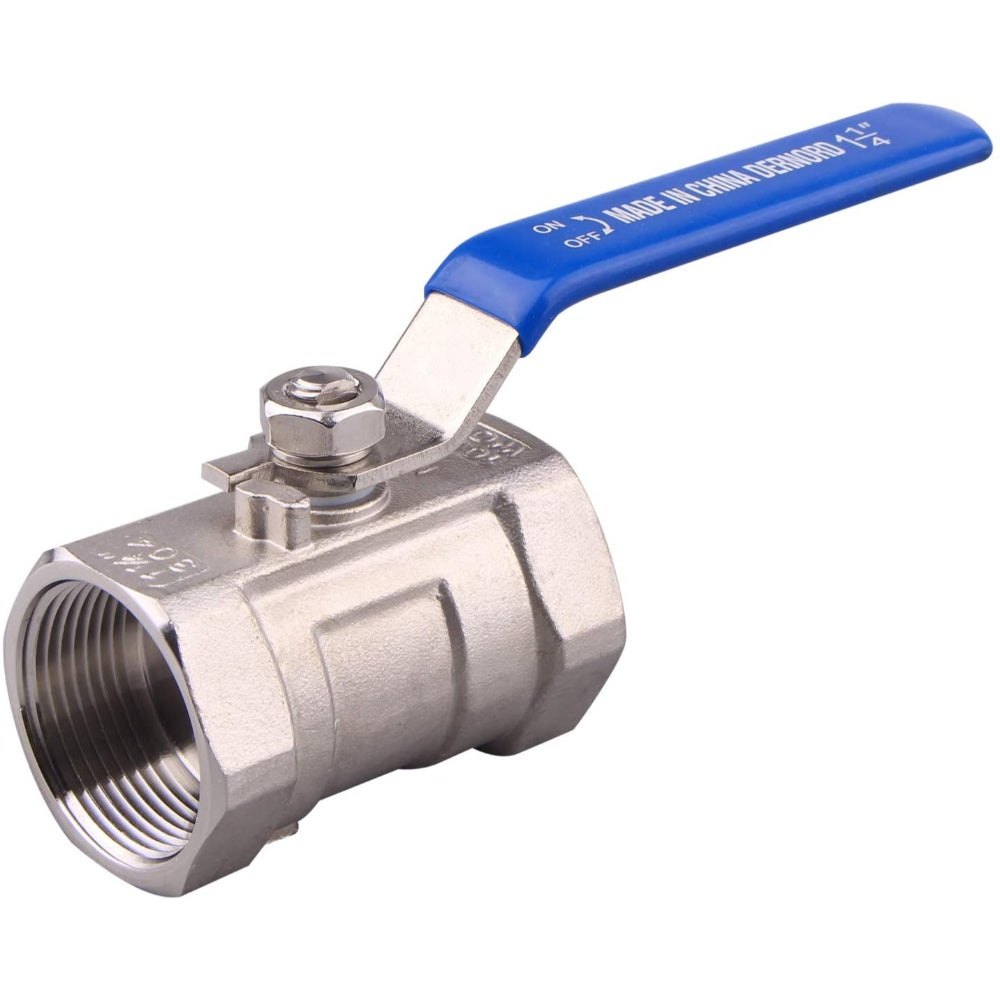 Ball Valve, 3/4 Inch, Cl150Lb Type 2 Piece, Floating Ball Operated Lever