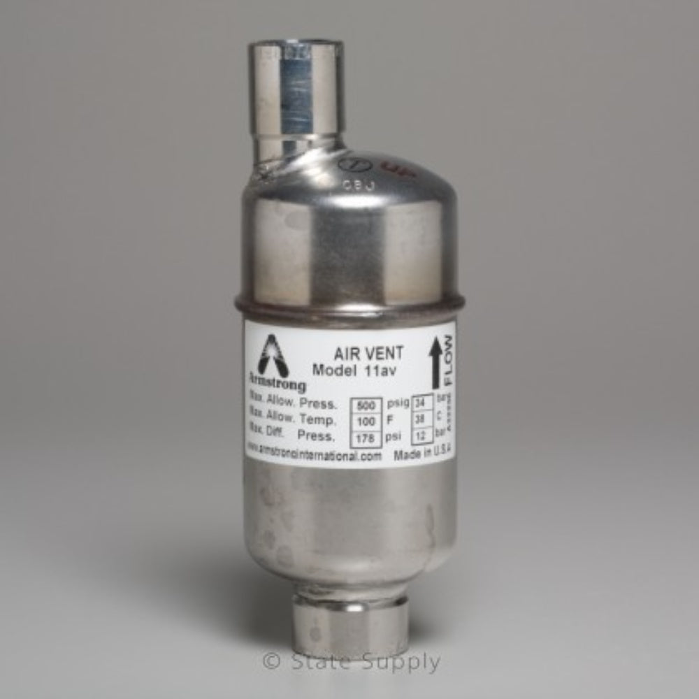 Air Vent, Fuel, 178 Psi, 11 Av, Stainless Steel, 3/4 Inches, C3510-3