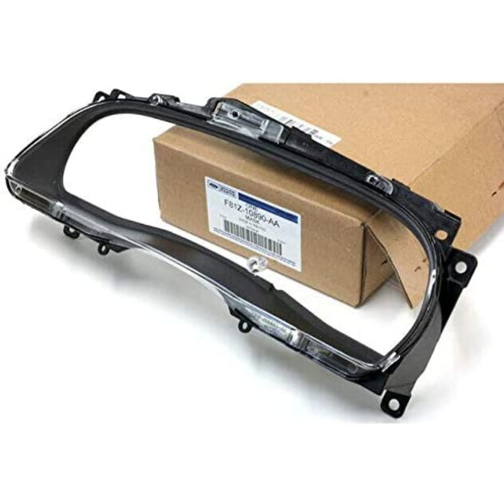 Mask, Temperature And Fuel Gauge, Plastic, 16 X 6 X 2.5 Inches, 5C3Z-10890-AA