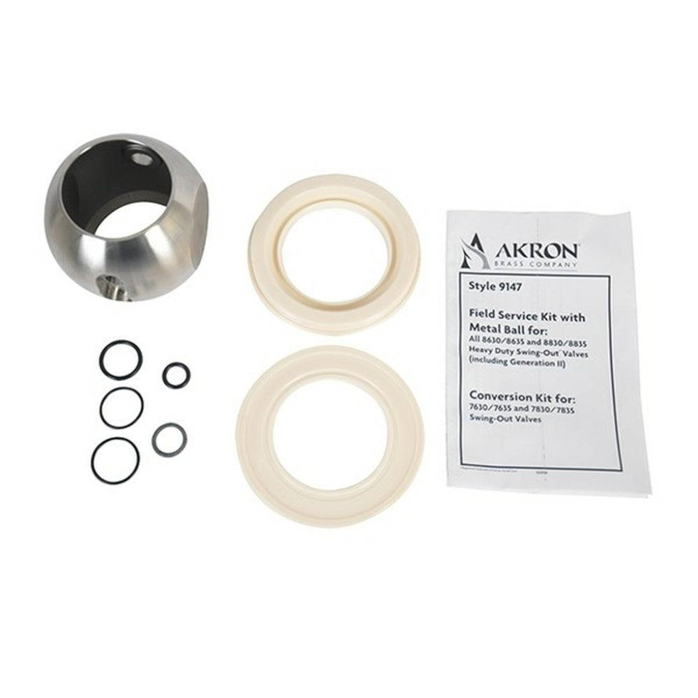 Repair Kit, Valve (Field Service/Conversion Kit), 8 Components, 9147, 91470001W