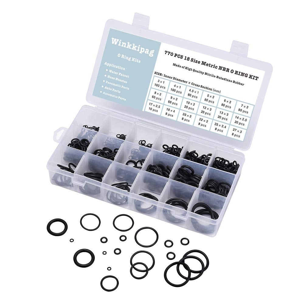 O-Ring, Rubber, 2-7/16 X 2-5/8 Inches, VO-143