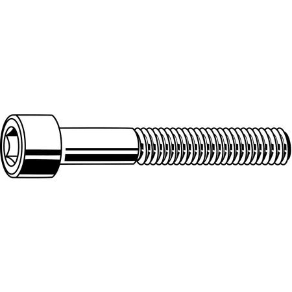 Screw, Cap, Socket Head, Stainless Steel, #10-24 Unc, 24 Tpi, 0.189 X 1 Inch, S0025
