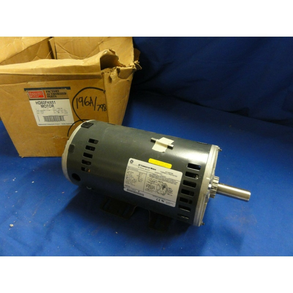 Motor, Alternating Current, 1800 Rpm, 3 Hp, 60 Hz, 5.1 Amps, 5K49WN4203AX, HD60FK651, H980