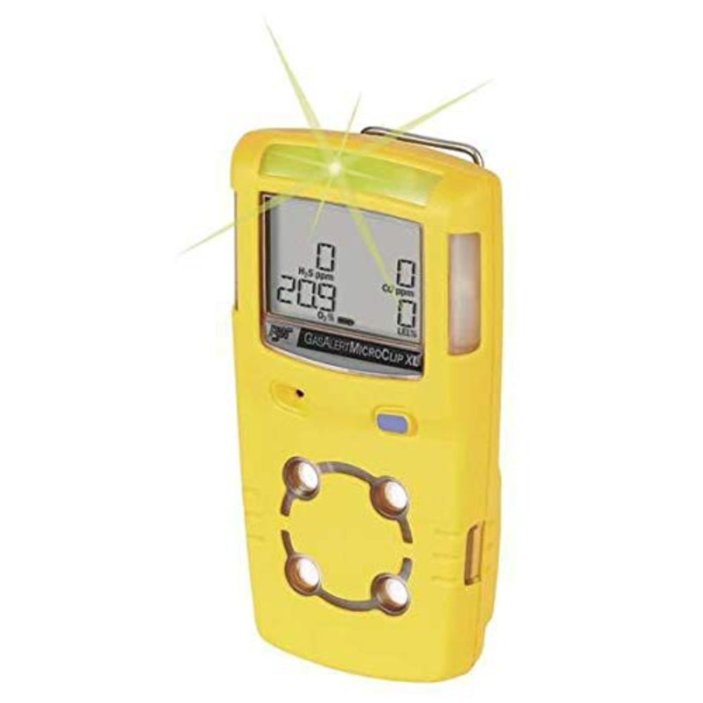 Multi-Gas Detectors, Honeywell BW™ Ultra 5-gas detector (O2, LEL, H2S, CO, VOCs), P/N: HU-X1W1H1M1Q1-Y-E