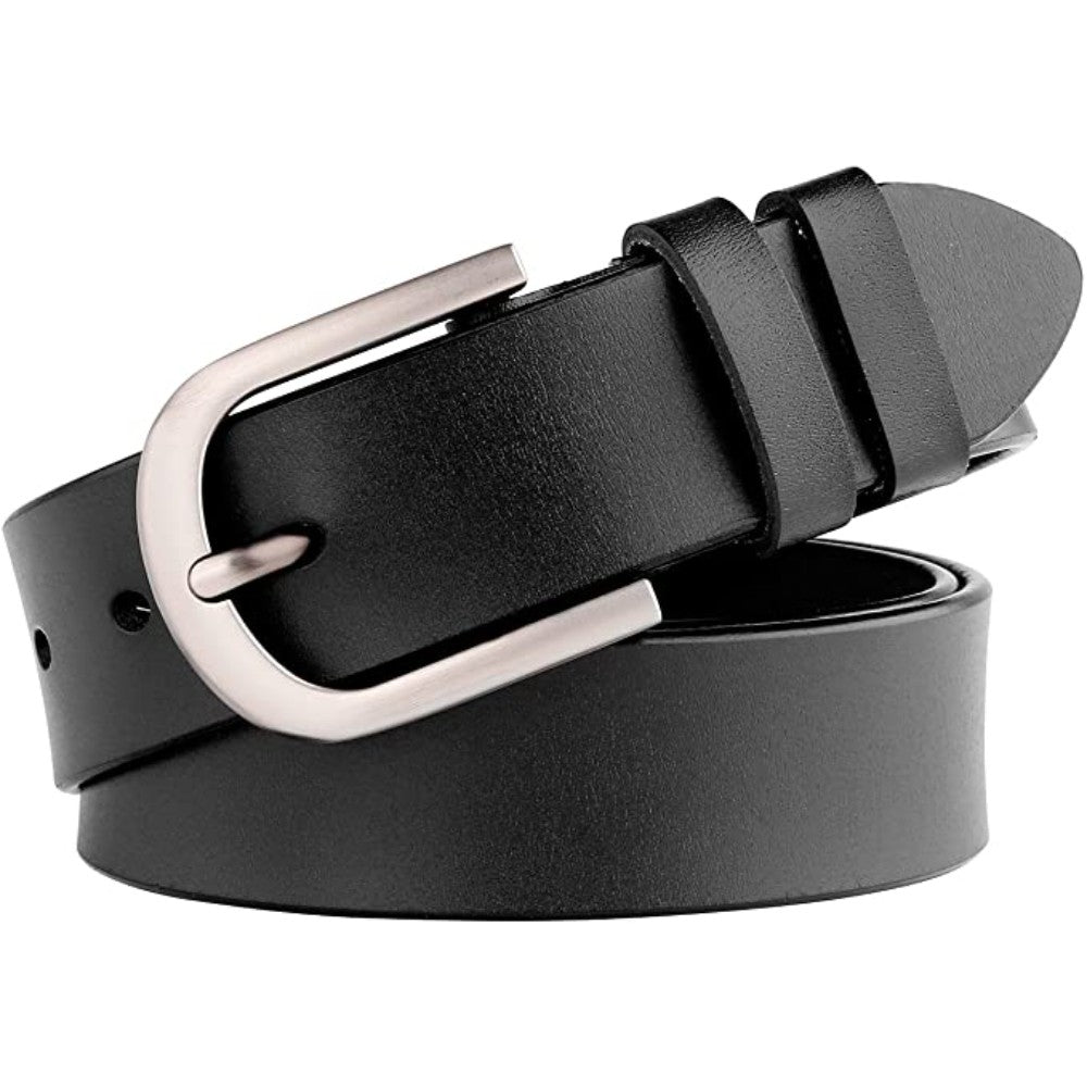 Belt, Women’s, Leather, Brown, 1.3 X 23-28 Inches B07Cb2C2Kl