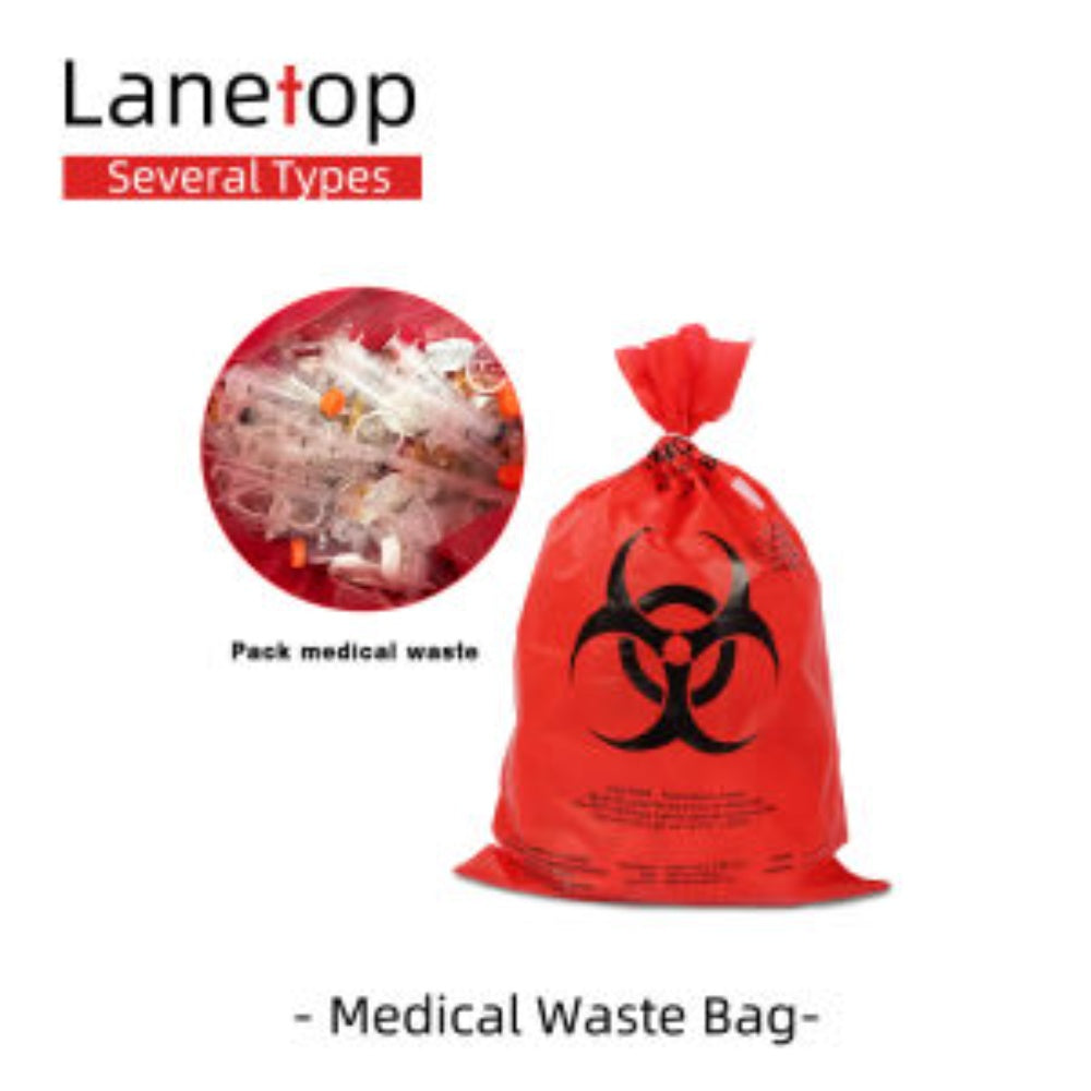 Bio-Hazard Disposal Bag, Size: 80 X 90 Cms, Mil: 3.0, Red
