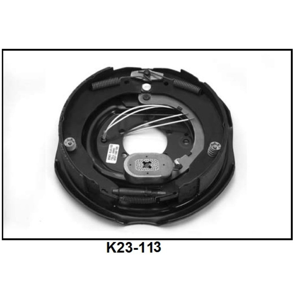 Brake Assembly, W/Parking Brake, Left Side, Steel, 12 X 2 Inches K23-112-00