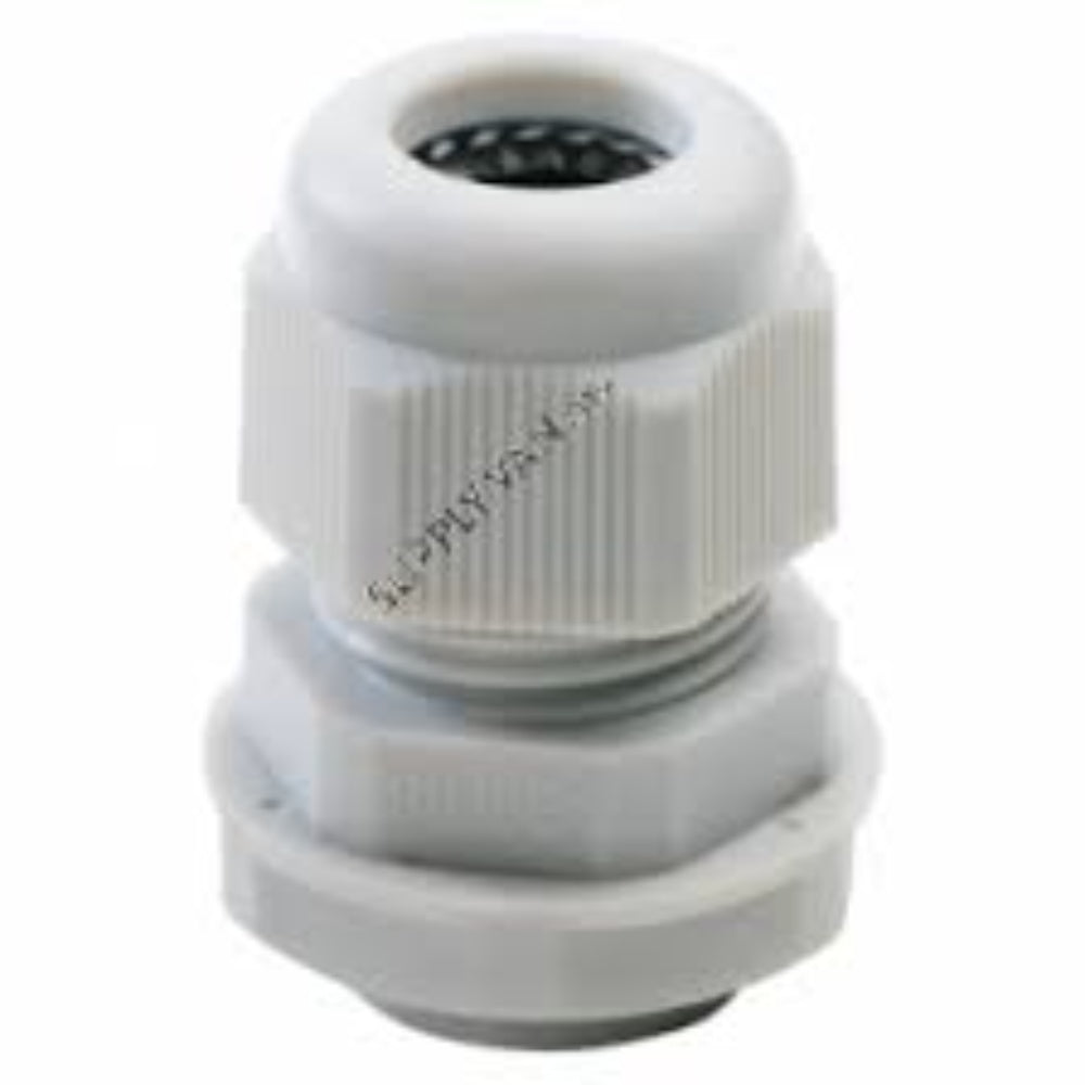 Nylon Cable Gland With Fixing Nut-Pg 13.5, 20 Mm Ip68 (Cables 6-12 Mm), GW52074